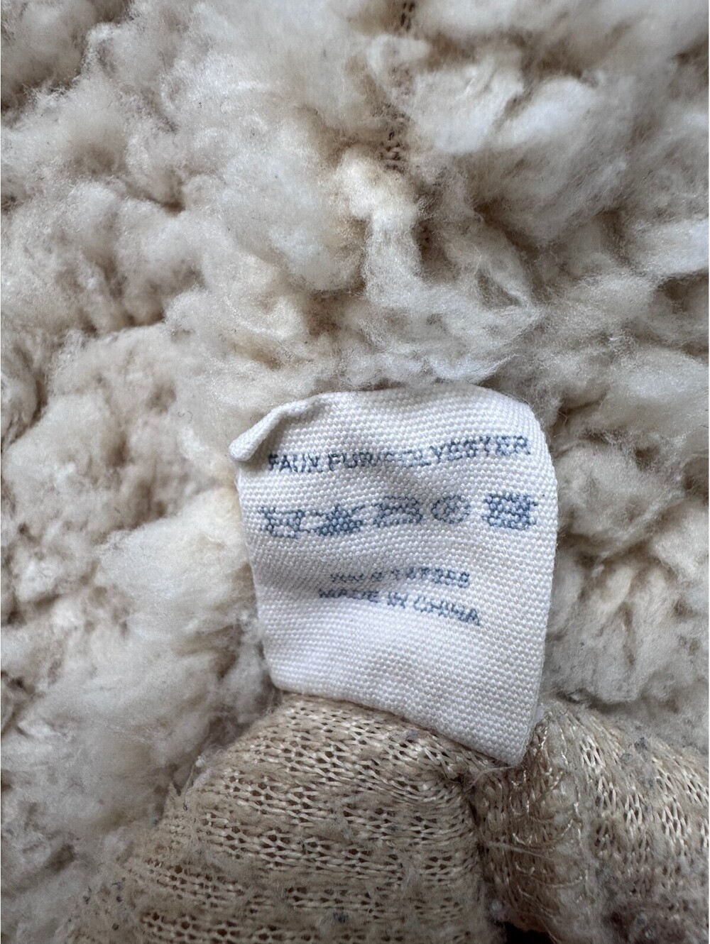 Simply Southern SOFT Sherpa Preppy Pullover Women's M Cream Quarter Zip Fuzzy - Picture 10 of 10